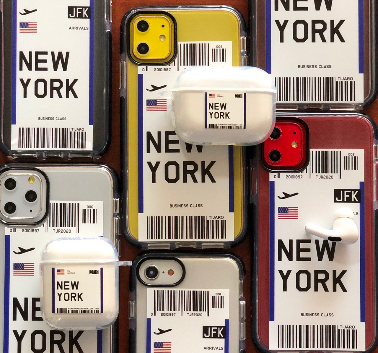 قاب آیفون تیکت نیویورک new york